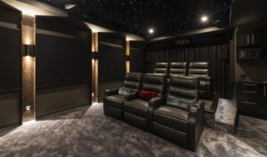 Front of room view of seating
